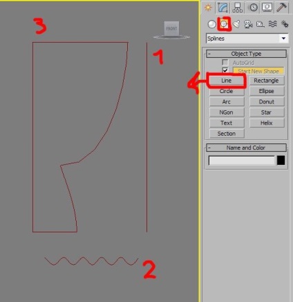 Létrehozása függönyök 3d max