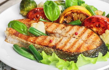 Lazac steak a sütőben - a recept lépésről lépésre képekkel (fotó) Lazac steak a kemencében - egy recept lépésről lépésre fotók