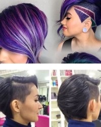 A női frizurák borotvált templom - Top 100 Photo 2017 (haircut) A női frizurák borotvált templom - top 100 fotó 2017