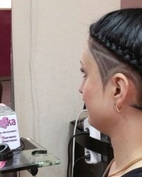 A női frizurák borotvált templom - Top 100 Photo 2017 (haircut) A női frizurák borotvált templom - top 100 fotó 2017
