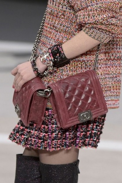 Chanel táska fotó táska tavaszi-nyári 2017-ben a gyűjtemény új kézitáska a Chanel (Bag) Chanel táska fotó táska tavasszal és nyáron 2017 új kollekció táska Chanel