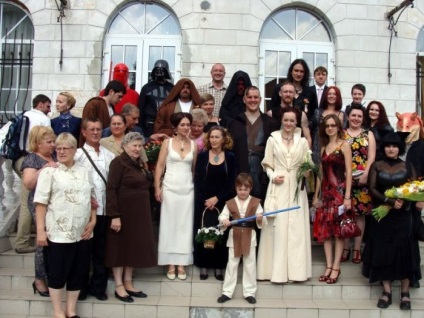 Esküvő a stílus „Star Wars», Netlore george lucas, a Star Wars, Hollywood, Dzhordzh Lukas, csillag