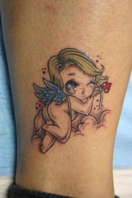 Tattoo őrangyalok szépség és védelmet baj (őrangyalok) Tattoo őrangyalok szépség és védelmet bajok