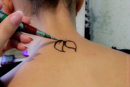 Tattoo henna eye - Issues for Women (nők) Tattoo henna eye - problémák a nők