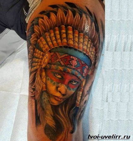 indiai tetoválás