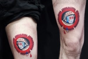 Tetoválás a lábán a férfiak és nők, értékük, vázlatok, ötletek