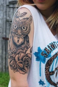 Tattoo zárak és kulcsok (fotók, vázlatok, érték), tattoofotos