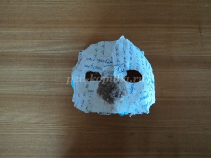 Színházi maszk sertés kezük (saját) Színházi maszk sertés saját kezűleg