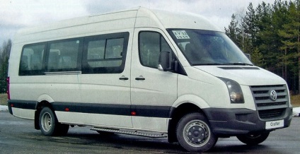 Műszaki adatok Volkswagen Crafter