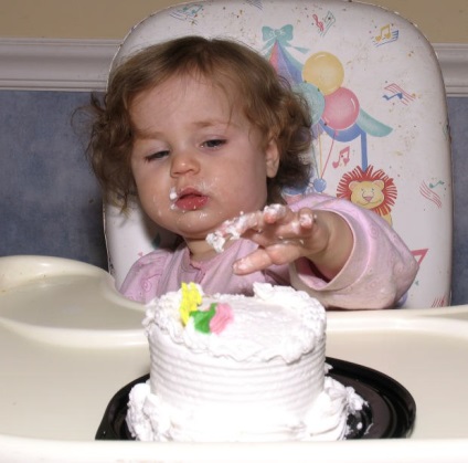 Cake év gyerek - ahogy annak lennie kell torta recept egy gyermek egy évre - receptek