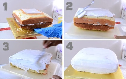 Cake „párna egy koronát”, lépésről lépésre varázsló osztály (osztály) Cake „párna egy koronát”, lépésről lépésre varázsló osztályról