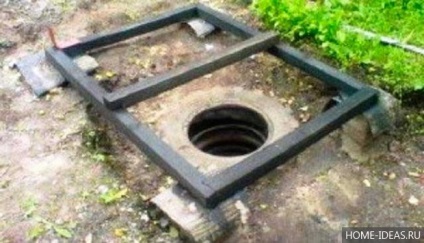 WC az országban kezük fotó (faház) WC az ország saját kezűleg fotó