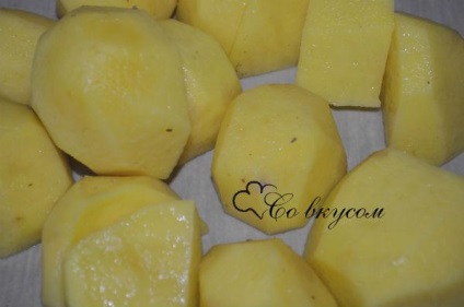Párolt sertésborda burgonyával - lépésről lépésre recept fotók (bordák) Párolt sertésborda burgonyával - lépésről lépésre recept fotók