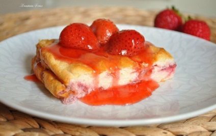 Curd rakott a multivarka (túró) Túrós rakott a multivarka