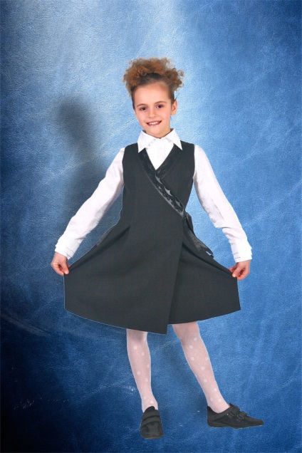 Minta Iskola nyári ruhát, érdekes modellek (modell) Minta Iskola nyári ruhát, érdekes modell