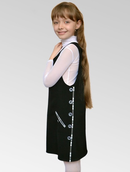 Minta Iskola nyári ruhát, érdekes modellek (modell) Minta Iskola nyári ruhát, érdekes modell