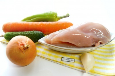 Heh csirke - lépésről lépésre recept, hogyan kell főzni egy fotó (lépésről lépésre) Heh csirke - lépésről lépésre recept, hogyan kell főzni fotókkal