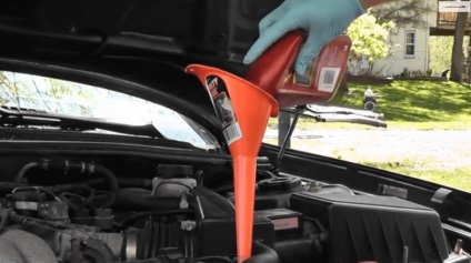 Olajcsere az automata sebességváltó Nissan kezüket (saját) Olajcsere az automata sebességváltó Nissan saját kezűleg