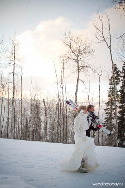 Téli mese design téli stílus esküvő