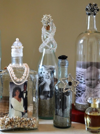 20 Meredek ötletek díszítés a szokásos üveg