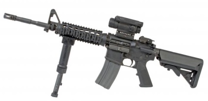 American gépkarabély M4 puskát fotó és fegyverek jellemzői (fotó) American gépkarabély M4 puskát fotó és jellemzőit fegyverek