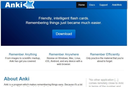 Anki - a legjobb program az memorizálása angol szavak