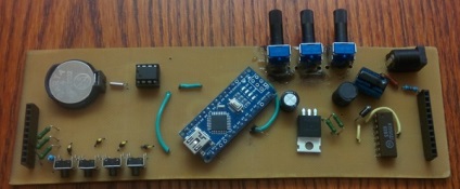 Az óra a kisülés mutatók-14 Arduino nano
