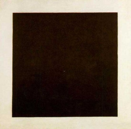 Malevics fekete négyzet