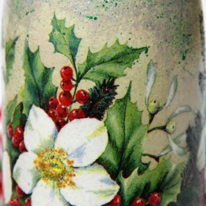 Decoupage pezsgőhez, ABC decoupage (pezsgő) Decoupage pezsgősüveg, ábécé decoupage