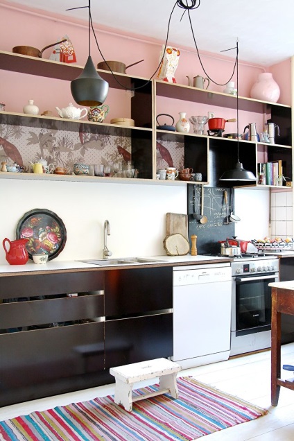 Konyha tervezés skandináv stílusban (80 fotó) (Kitchen Design skandináv stílusban fotó) Konyha tervezés skandináv stílusban (80 fotó)
