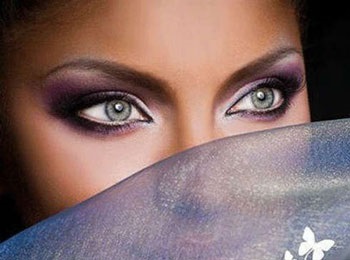 Day make-up kék szem fotók, lépésről lépésre, video (kék) Day make-up kék szem fotók, lépésről lépésre, videó