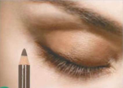 Day make-up kék szem fotók, lépésről lépésre, video (kék) Day make-up kék szem fotók, lépésről lépésre, videó
