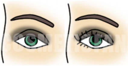 Day make-up zöld szemek lépésről lépésre fotók (zöld) Day make-up zöld szemek lépésről lépésre fotó