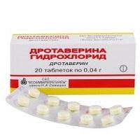 Drotaverinum utasítás, használata, az ár (gyógyszert) Drotaverinum oktatás, alkalmazás, ár