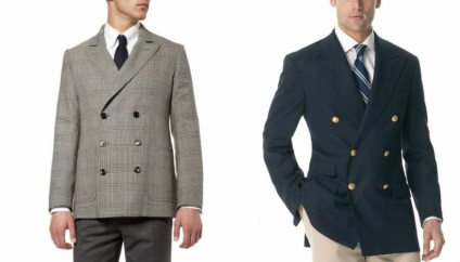 Kétsoros kabát férfiaknak hangsúlyozzák a státusz