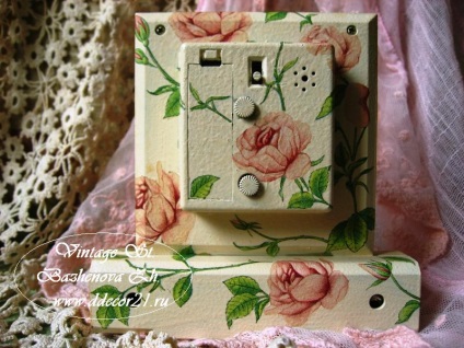Őfelsége decoupage szalvéta (decoupage mesterkurzust video) Őfelsége szalvéta decoupage