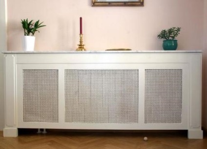 radiátor képernyők célból típusú és telepítés, álom ház (akkumulátorok) Képernyők radiátorokhoz célból típusú és telepítés, álom ház