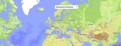 Térkép Finnország (Finnország) Finnországban a térképen