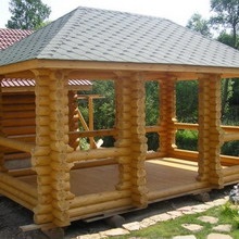 Alakzatok, fajtájú és típusú fotó orsó, anyagok, tetők, és az optimális méretű (pavilonok) Alakzatok, fajtájú és típusú fotó orsó, anyagok, tetők, és az optimális méretek