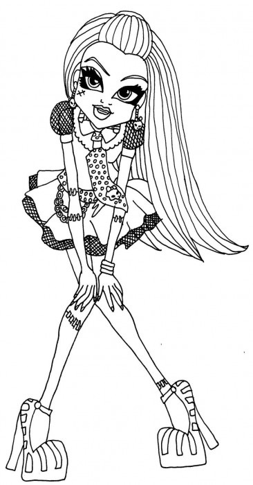 Photo Frenki Shteyn (Monster high) (Frenki Shteyn fényképet hi baba képet Frankie szörny) Photo Frenki Shteyn (Monster high)