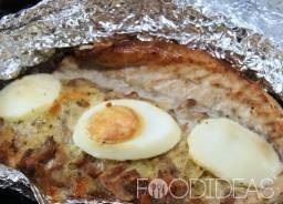Lazac tejszínes mártásban - recept fotókkal (recept) Lazac tejszínes mártásban - recept fotókkal
