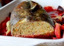 Lazac tejszínes mártásban - recept fotókkal (lazac tejföllel recept) Lazac tejszínes mártásban - recept fotókkal