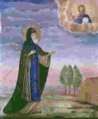 Icon Irinarch Monk, remete a Rostov (Monk) Icon tiszteletes Irinarkh, remete Rostov