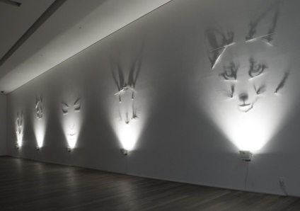 A művészet a fény és az árnyék Center for Contemporary Art - felhősödés