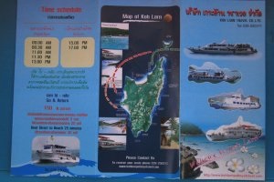 Hogyan lehet eljutni a sziget Koh Lan Pattaya