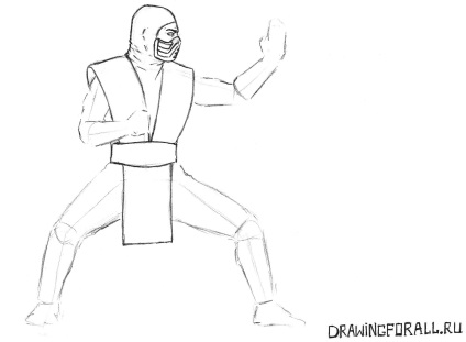 Hogyan kell felhívni a sub Zero (fokozatosan felhívni ceruzával) Hogyan kell felhívni a sub Zero
