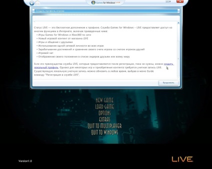 Hogyan hozzunk létre Games for Windows LIVE (tovább) Hogyan hozzunk létre Games for Windows LIVE
