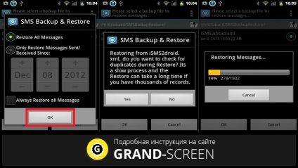 Hogyan át SMS iPhone Android és vissza - minden módon