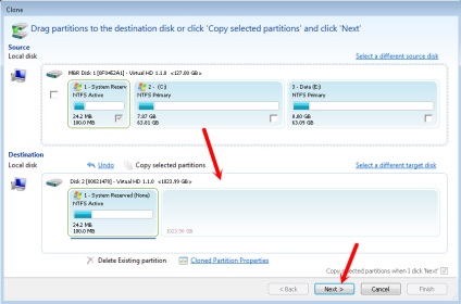 Hogyan át a Windows 7, 8, 10 per SSD, vagy egy másik merevlemezre