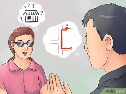 Hogyan segíthet egy vak ember (put vak kéz) Hogyan segíthet egy vak ember